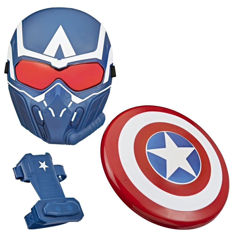 NWT Hasbro Captain America Brave New World Dress Up Shield Mask Gauntlet